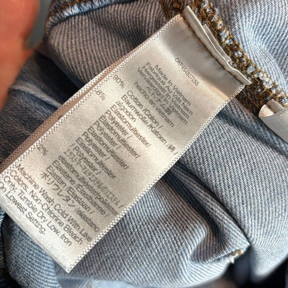 Madewell women’s plus pull on relaxed jeans in bellview wash 1x - Picture 6 of 6